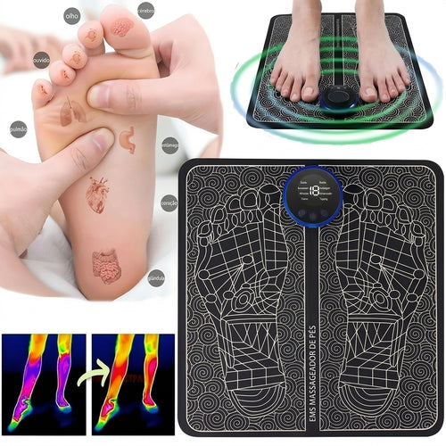 Reflexologia Podal — Pontos dos Órgãos nos Pés