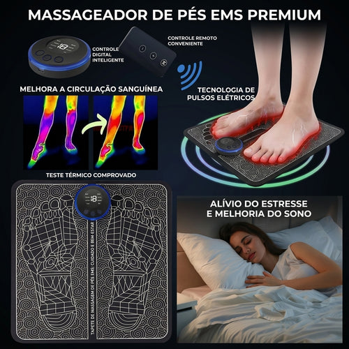 Melhora a Circulação — Termografia Antes e Depois